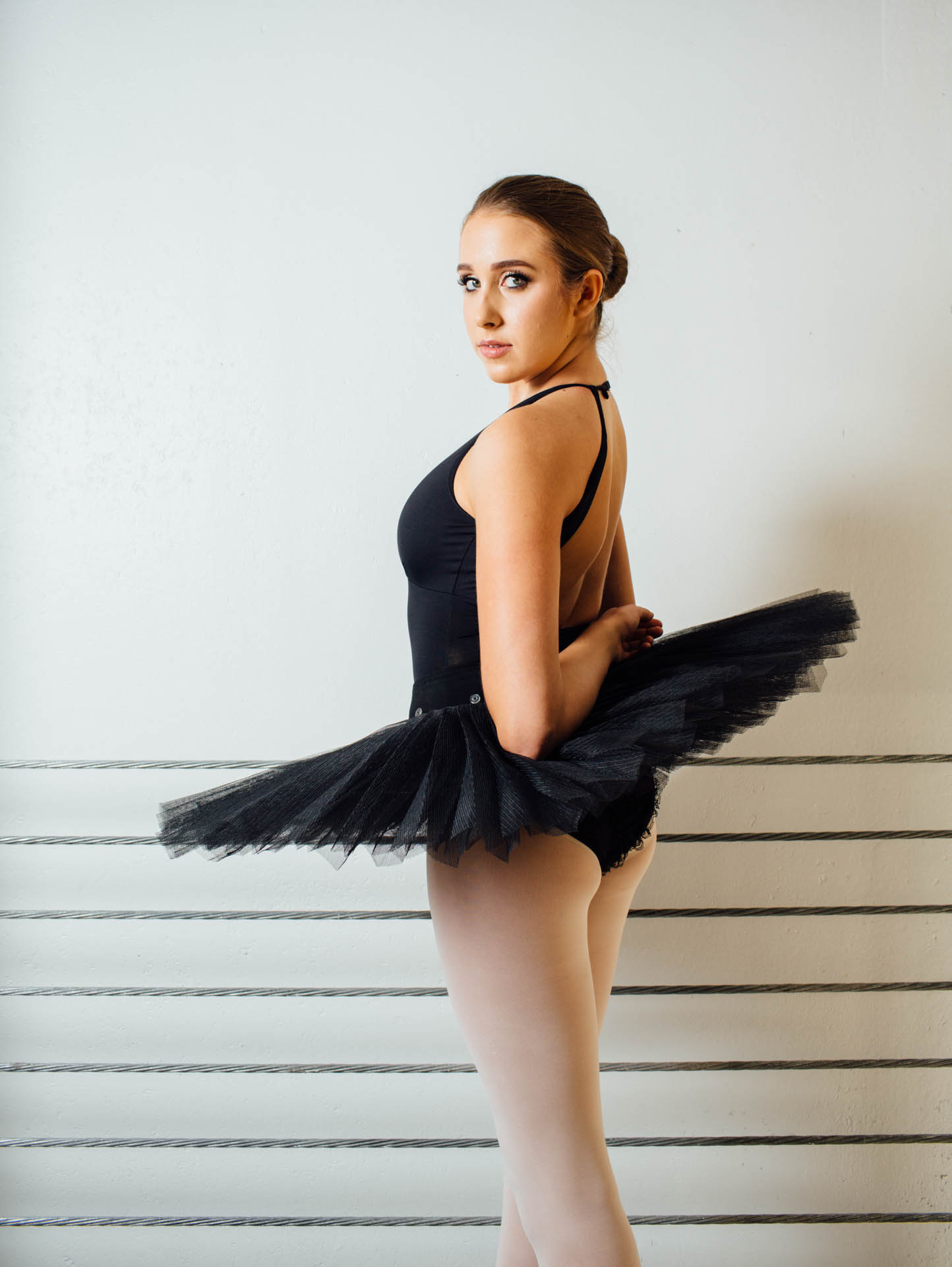 michayla-ballerina-black-tutu-lines-looking-back-7520