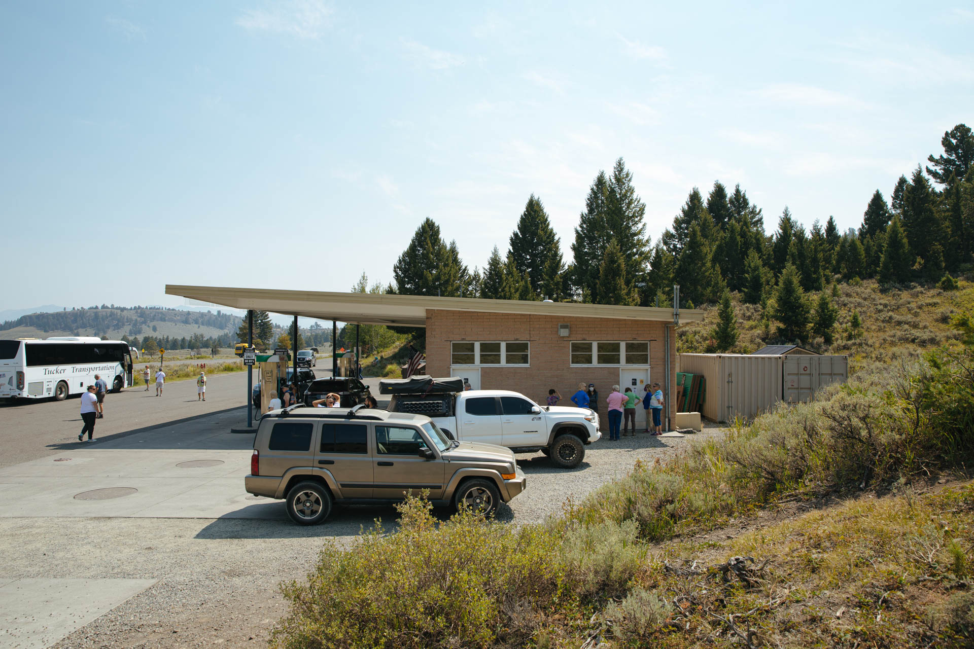 Sinclair Station - Tower Junction -Yellowstone National Park